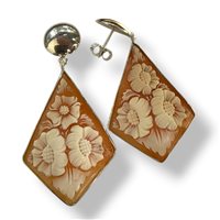 Pendientes Mandile 1922 Mujer Cammei  in Plata Conchiglia 2MORCM44.2 - 2MORCM44.2